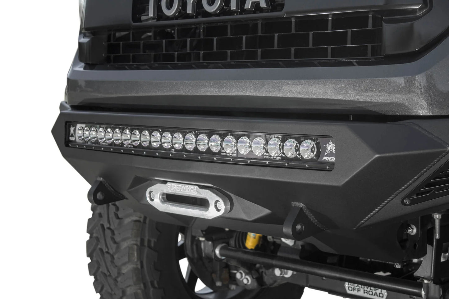 Addictive Desert Designs 2014-2021 Toyota Tundra Stealth Fighter Winch Front Bumper - F741422860103 Addictive Desert Designs