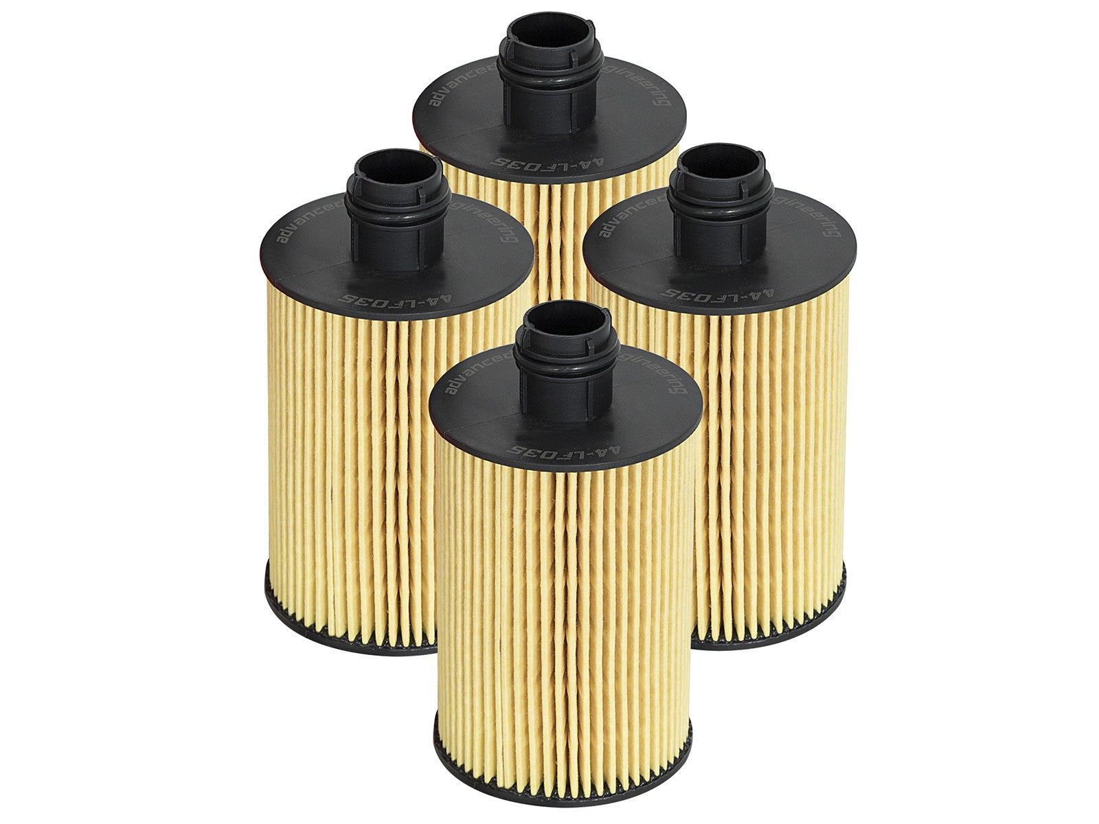 AFE Pro GUARD HD Oil Filter (4 Pack) - 44-LF035-MB aFe