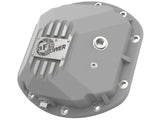 aFe Street Series Front Differential Cover Raw w/Machined Fins for 97-18 Jeep Wrangler JK/TJ - 46-71130A