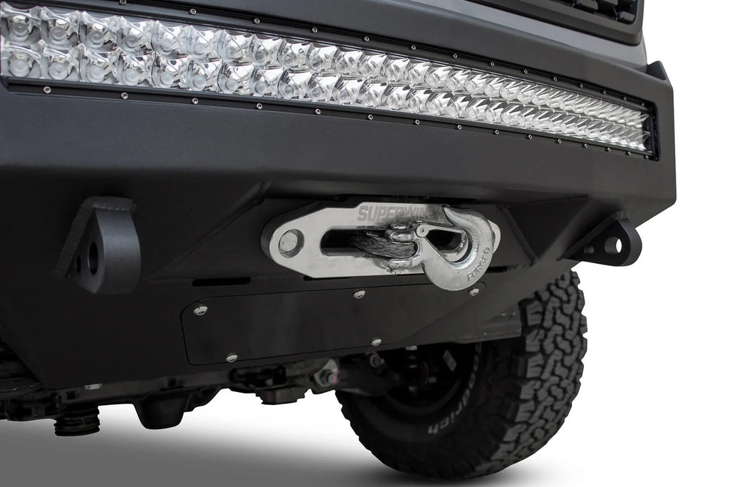 Addictive Desert Designs 2016-2023 Toyota Tacoma Honeybadger Winch Front Bumper - F687382730103