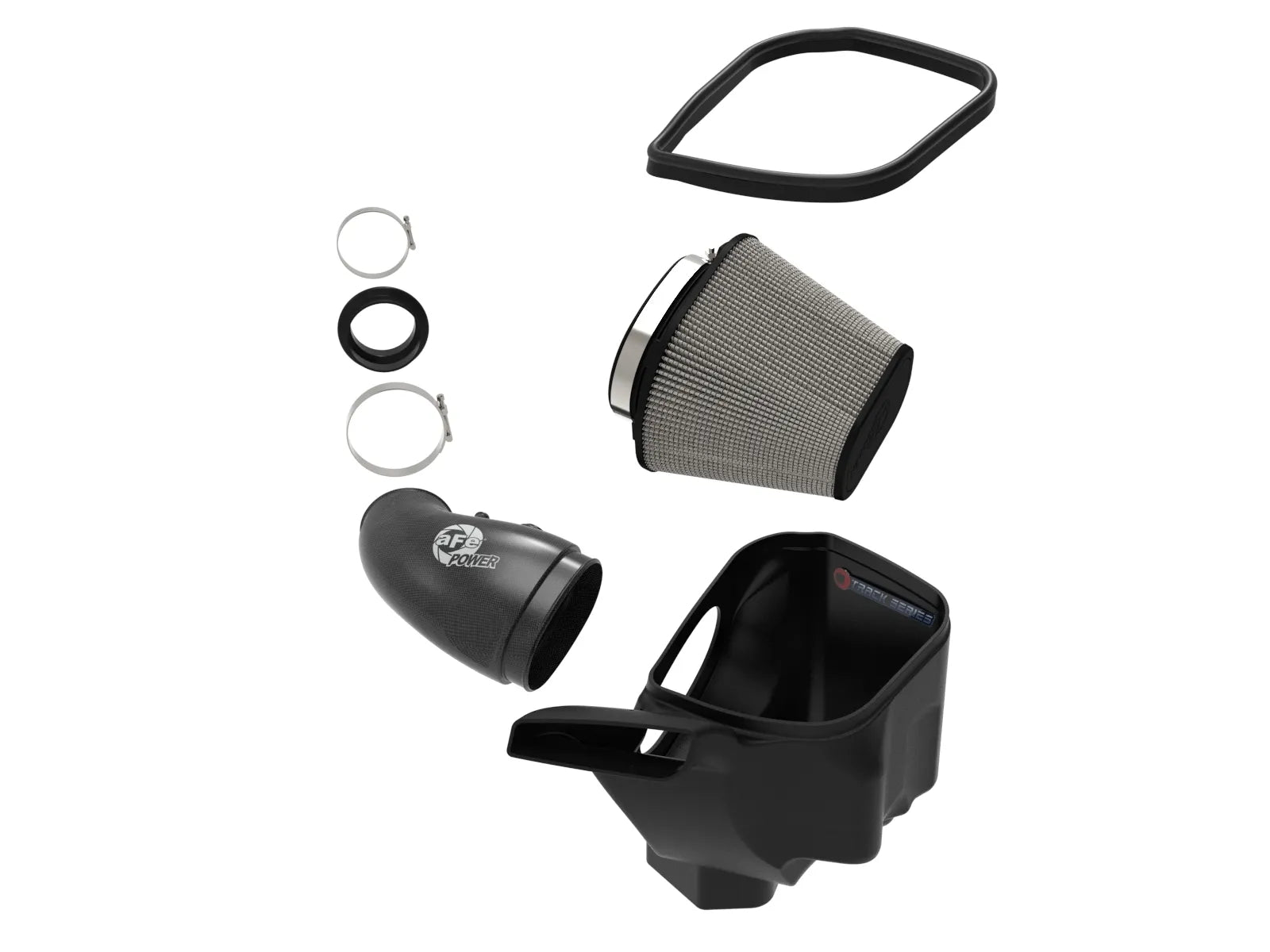 aFe Track Series Carbon Fiber Cold Air Intake System Grand Cherokee / Durango SRT 6.4L - 57-10014D aFe