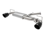 AFE Hyundai Veloster N 21-22 L4-2.0L (t) Takeda 3 IN 304 Stainless Steel Axle-Back Exhaust System w/ Black Tip - 49-37029-B