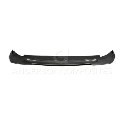 Anderson Composites 2015-2020 Mustang Shelby GT350R Carbon Fiber Front Splitter (1 Pc) - AC-FL15MU350R