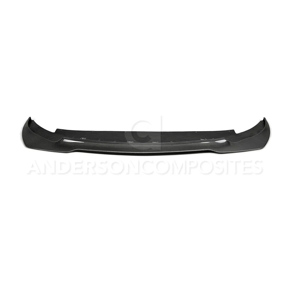 Anderson Composites 2015 - 2020 Mustang Shelby GT350R Carbon Fiber Front Splitter (1 Pc) - AC-FL15MU350R