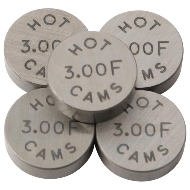 Hot Cams Shim Kits 3.000mm Thickness - 5 Pack