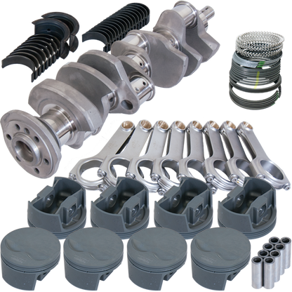 Eagle Chevy 400 3.750in Crank 5.700in H-Beam -5cc Flat Top 4.125in Pistons Rotating Assembly