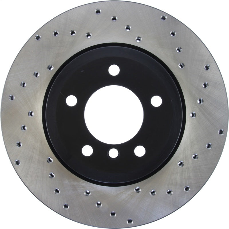 StopTech 06-08 BMW Z4 Drilled Front Left Cryo Rotor Stoptech