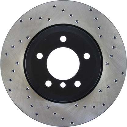 StopTech 06-08 BMW Z4 Drilled Front Left Cryo Rotor Stoptech