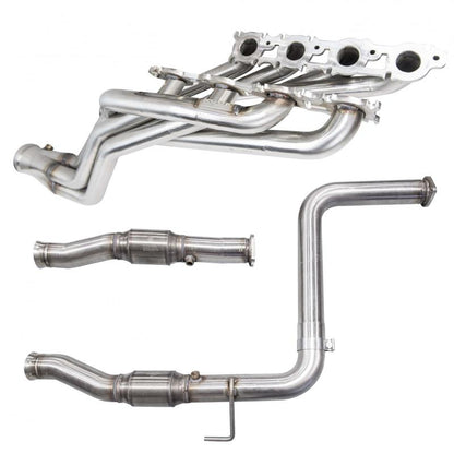 Kooks 07+ Toyota Tundra 1-7/8in x 3in Stainless Steel Long Tube Headers w/ 3in OEM Catted Connection Kooks Headers