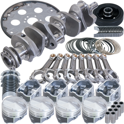 Eagle Chevy 454 4.000in Crank 6.135in I-Beam Rod 22cc 4.310in Pistons 168 Tooth FP Balanced Assembly