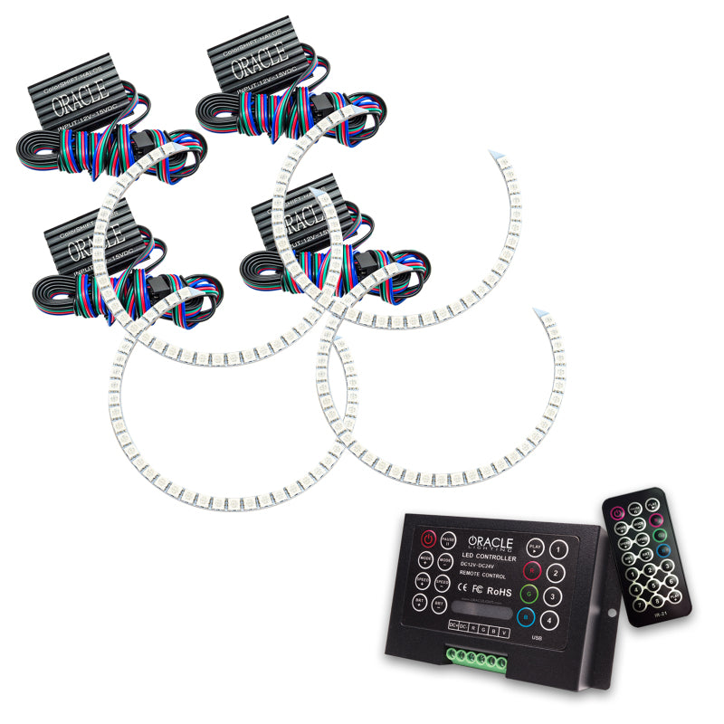 Oracle Jeep Grand Cherokee 99-04 Halo Kit - ColorSHIFT w/ 2.0 Controller ORACLE Lighting