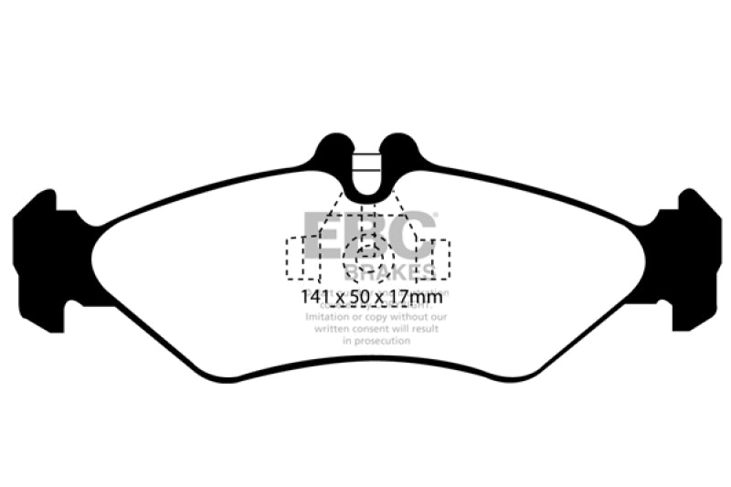 EBC GreenStuff Rear Brake Pads - DP61069