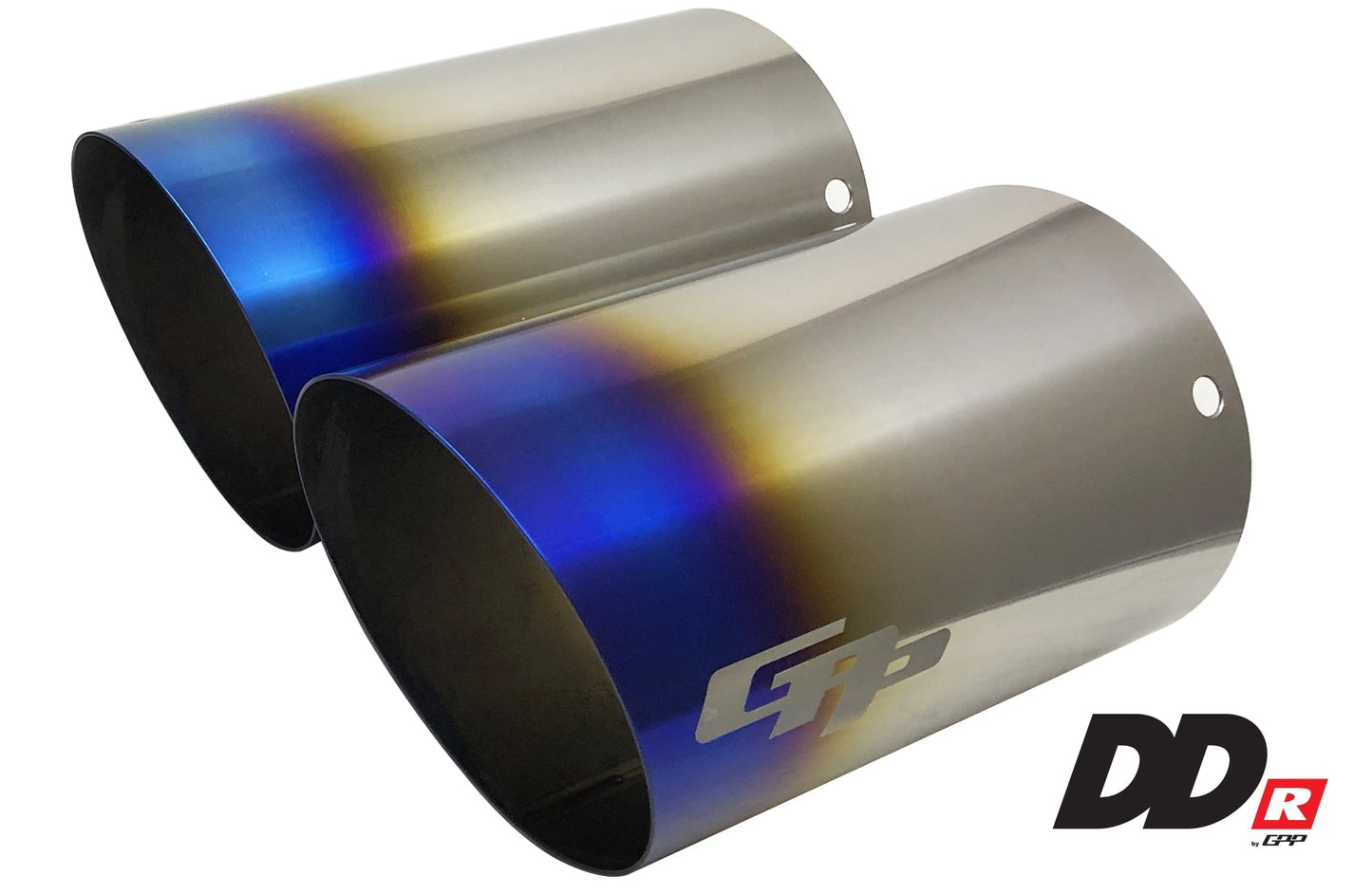 GReddy DD-R Burnt Titanium Tips L=170mm (Pair)