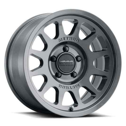 Method MR708 Bead Grip 17x8.5 0mm Offset 6x5.5 106.25mm Centerbore - Gloss Titanium