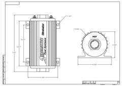 Aeromotive Eliminator In-Line Fuel Pump Black P/N 11104