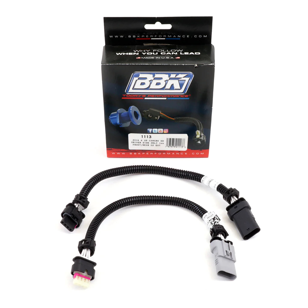 BBK Chevrolet Camaro 6.2 O2 Sensor Extensions 12 Inch 16-23 BBK