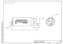 Load image into Gallery viewer, Aeromotive 340 lph Series Stealth In-Tank E85 Fuel Pump - Offset Inlet - Inlet Inline w/Outlet 11542