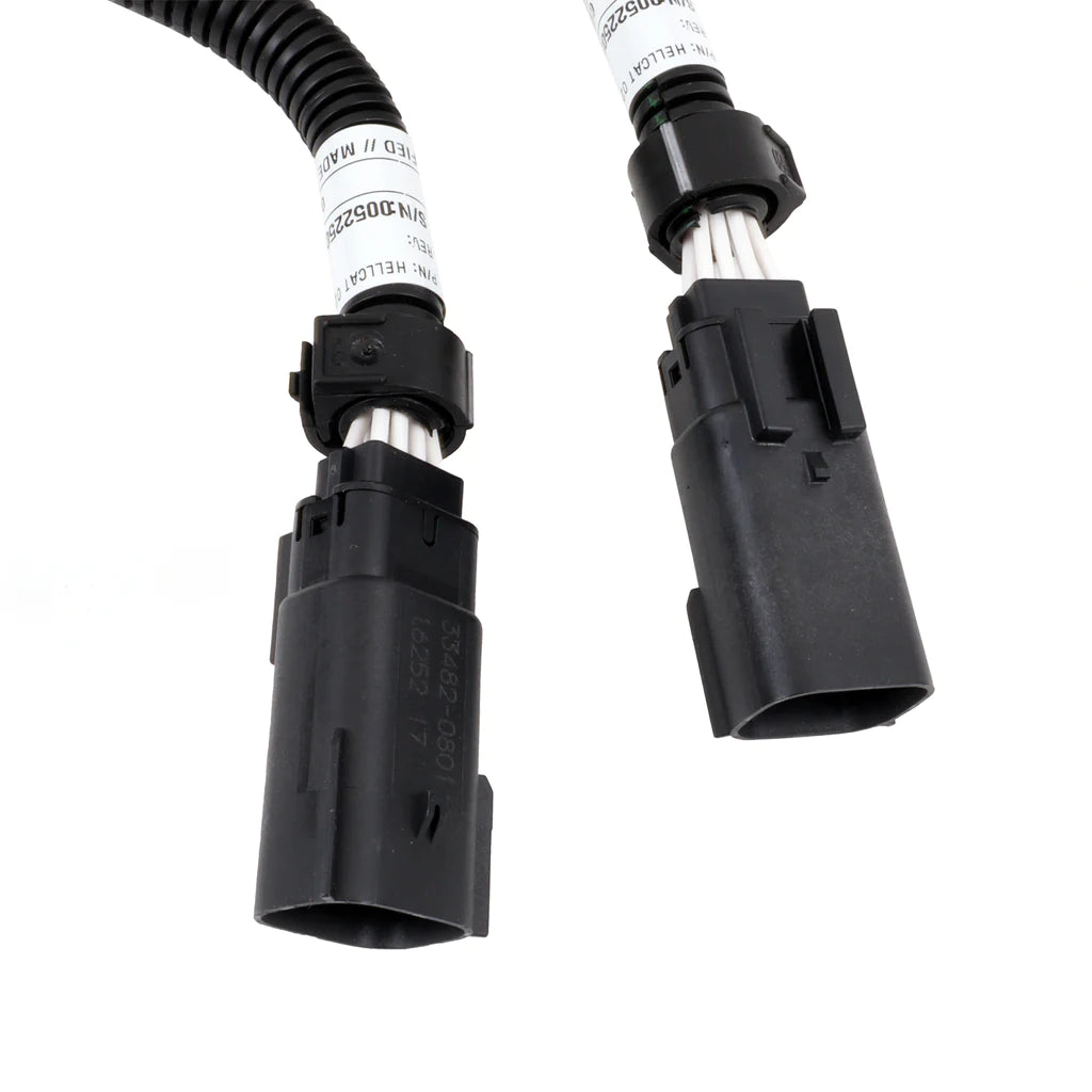 BBK Dodge Hellcat O2 Sensor Extensions Front 6 Pin 12 Inch 15-23 BBK