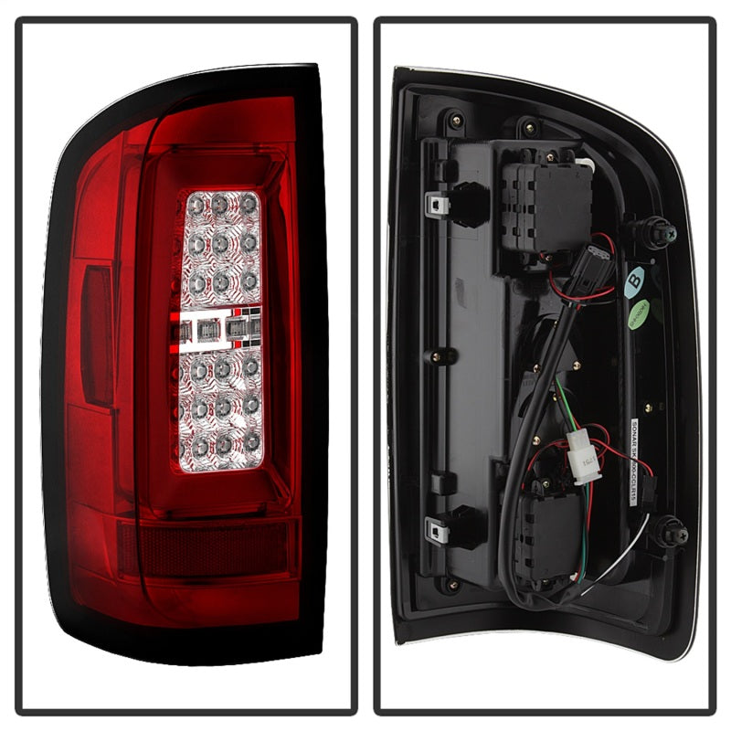 Spyder Chevy Colorado 2015-2017 Light Bar LED Tail Lights - Red Clear ALT-YD-CCO15-LED-RC SPYDER