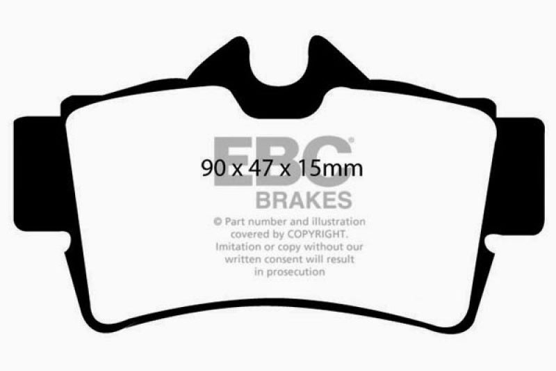 EBC Ultimax2 Rear Brake Pads - UD6271 EBC
