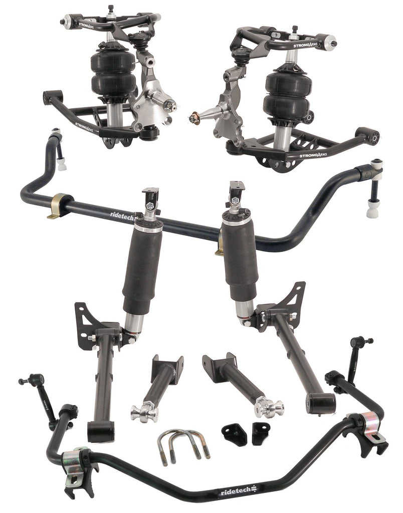 Ridetech 64-67 GM A-Body TQ Air Suspension System