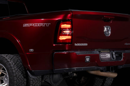 XB LED Tail Lights: Ram HD (19+ / Red Lens / Set)