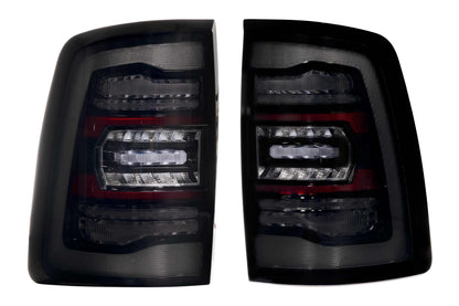 XB LED Tail Lights: Ram HD (19+ / Smoked Lens / Set)