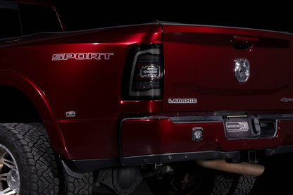 XB LED Tail Lights: Ram HD (19+ / Smoked Lens / Set)
