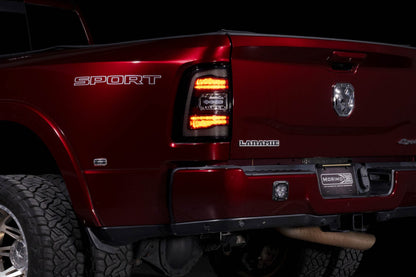 XB LED Tail Lights: Ram HD (19+ / Smoked Lens / Set)