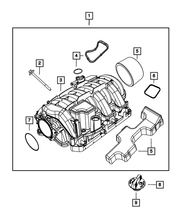 Load image into Gallery viewer, Genuine OEM Mopar Intake Manifold Seal (53022143AB) X1