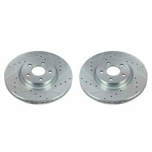 Load image into Gallery viewer, Power Stop 18-20 Ford Transit Connect Front Evolution Drilled &amp; Slotted Rotors - Pair