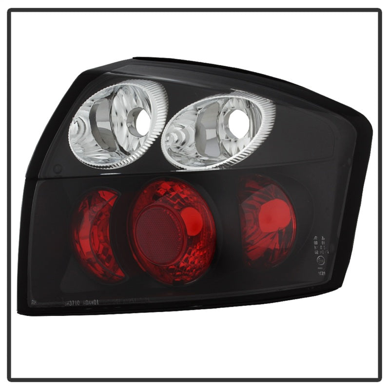 Spyder 02-05 Audi A4 (Excl Convertible/Wagon) Euro Style Tail Lights - Black (ALT-YD-AA402-BK) SPYDER