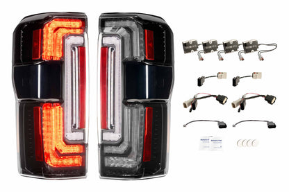 Morimoto XB LED Tail Lights (Smoked) – 2023+ Ford Super Duty - LF352