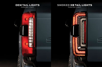 Morimoto XB LED Tail Lights (Smoked) – 2023+ Ford Super Duty - LF352