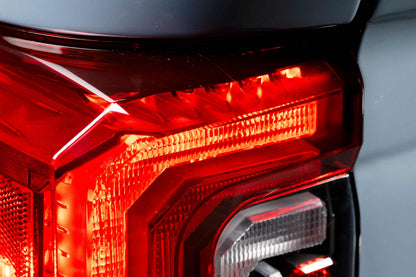 XB LED Tail Lights: 2023+ Ford Super Duty (Red Lens / Set)