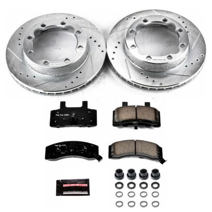 Power Stop 94-99 Chevrolet K1500 Suburban Front Z23 Evolution Sport Brake Kit PowerStop