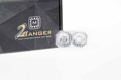 Lens Only: 2Banger (White / Flood / Each)