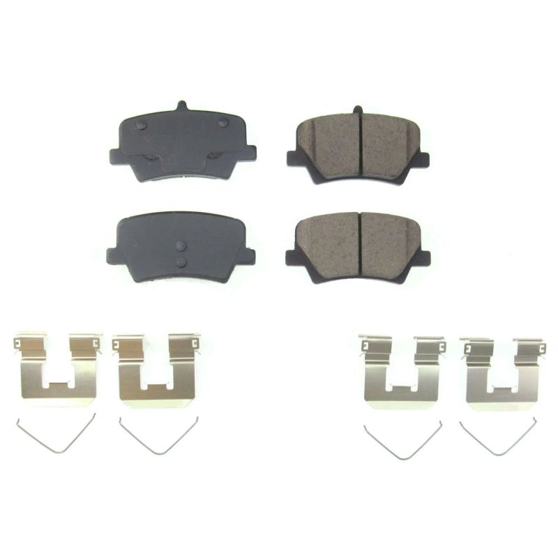 Power Stop 2019 Volvo XC40 Rear Z17 Evolution Ceramic Brake Pads w/Hardware PowerStop