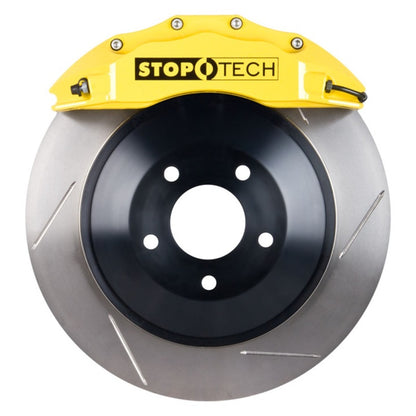 StopTech Chrysler 300C Front Touring 1-Piece BBK w/ Yellow ST-60 Calipers Slotted Rotor Stoptech