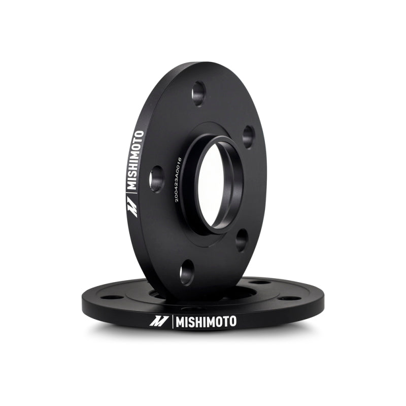 Mishimoto Wheel Spacers - 5x120 - 64.1 CB - M14 x1.5 - 10mm - BK Mishimoto