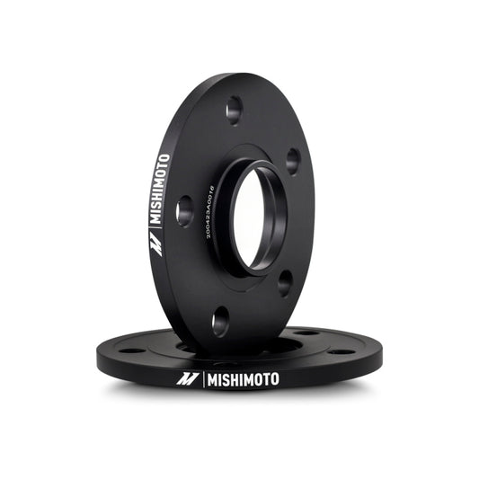 Mishimoto Wheel Spacers - 5x120 - 64.1 CB - M14 x1.5 - 10mm - BK Mishimoto