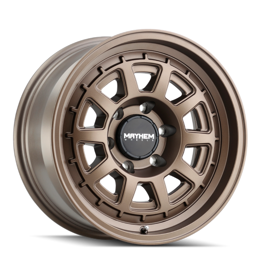 Enkei Helix 19x8.5in / 5x120 BP / 40mm Offset / 72.6mm Bore - Matte Bronze Wheel