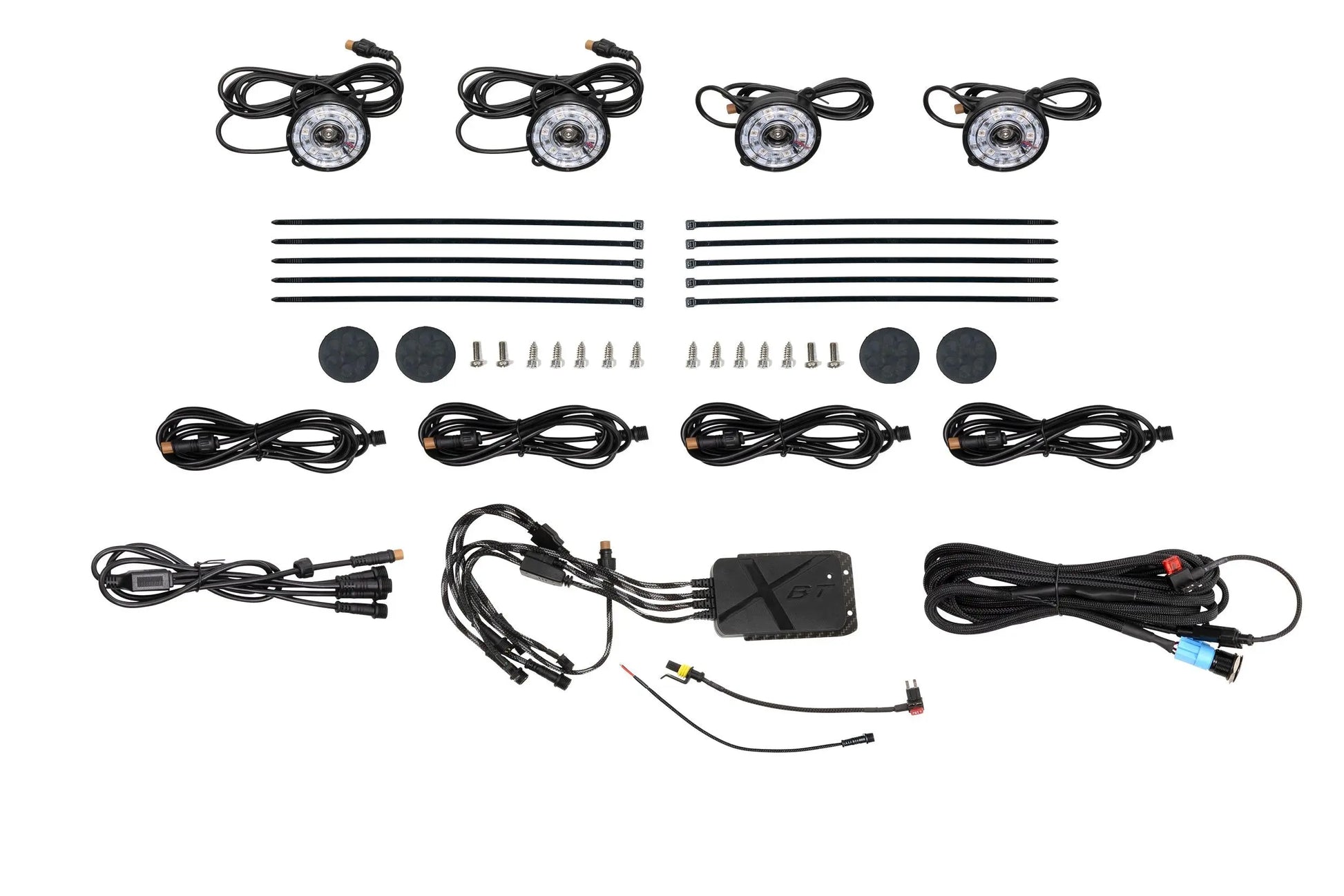Morimoto Rock Light Kit: RGB LED / 4 Pack Morimoto