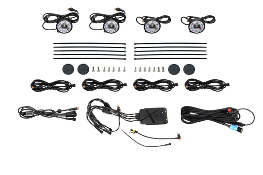 Morimoto Rock Light Kit: RGB LED / 4 Pack Morimoto