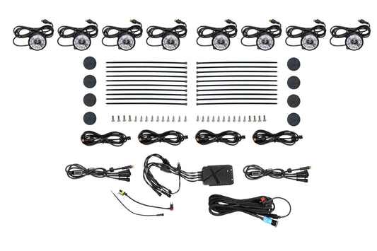 Morimoto Rock Light Kit: RGB LED / 8 Pack Morimoto