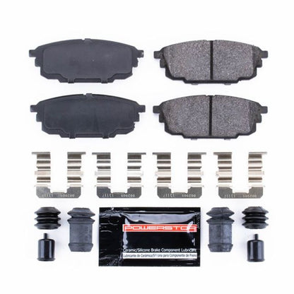 Power Stop 01-03 Mazda Protege Rear Z23 Evolution Sport Brake Pads w/Hardware PowerStop