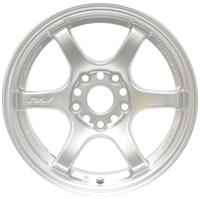 Gram Lights 57DR 15x8.0 +28 4-100 Sunlight Silver Wheel
