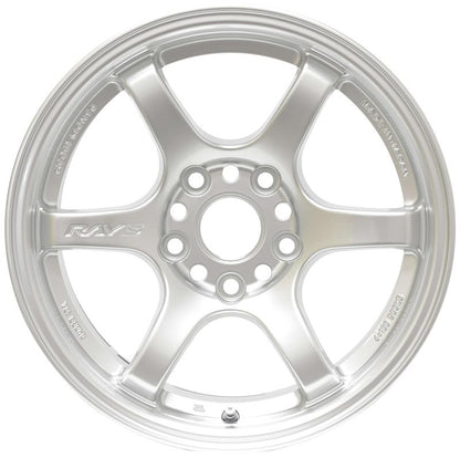 Gram Lights 57DR 15x8.0 +28 4-100 Sunlight Silver Wheel