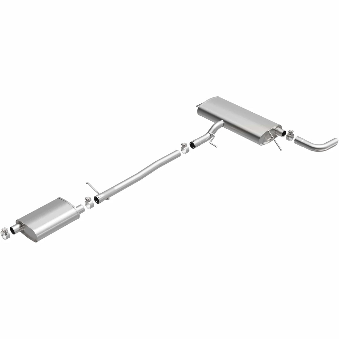 MagnaFlow BRExhaust Series 116-0020 Stainless Steel Direct-Fit Exhaust System for 2010–2017 Chevy Equinox / GMC Terrain 2.4L