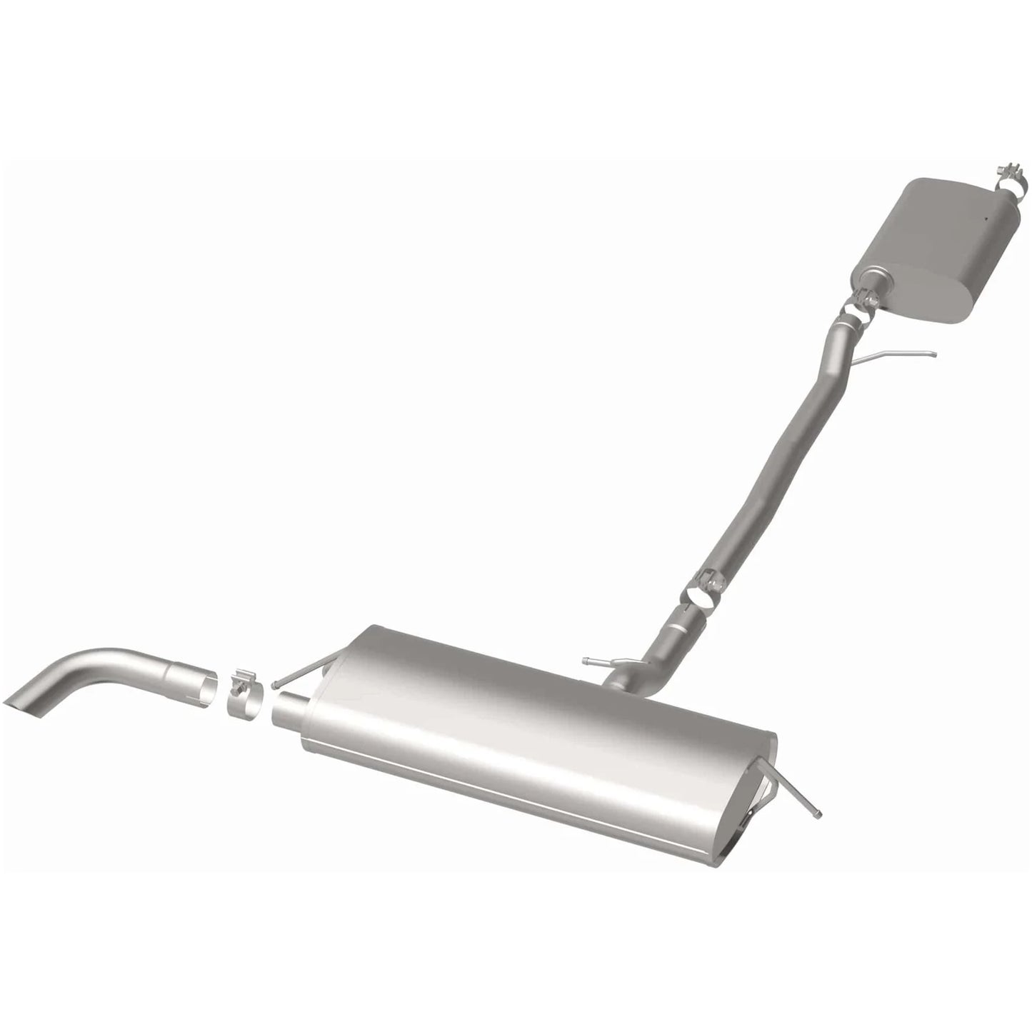 MagnaFlow BRExhaust Series 116-0020 Stainless Steel Direct-Fit Exhaust System for 2010–2017 Chevy Equinox / GMC Terrain 2.4L